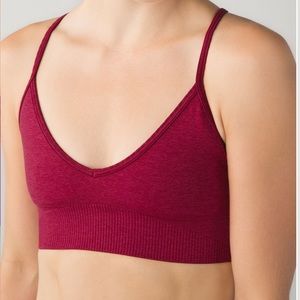 NEW Lululemon Ebb to Street cross back bra